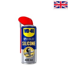 WD-40 400ml Silicone Spray Lubricant - Protects Tools & Equipment in Any Weather 32.48 per litre