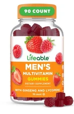 Multivitamin for Men Gummies | VIT A, C, D, E, B1, B2, Niacin, B5, B6, Folate...