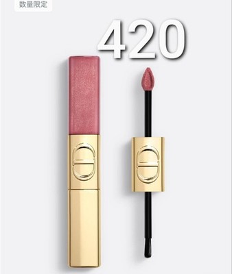 DIOR Rouge Dior Sequin Liquid Duo #420 Pink Star Holiday 2025