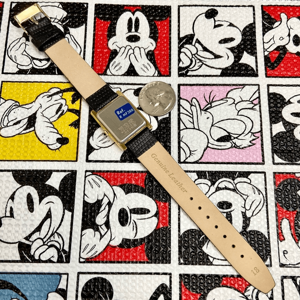 Vintage Disney X Lorus by Seiko Tank Style Mickey Mouse