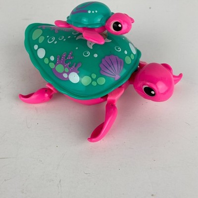 Moose Little Live Pets Tropical Ocean Beach Mom Baby Turtle Pretend Play Toys