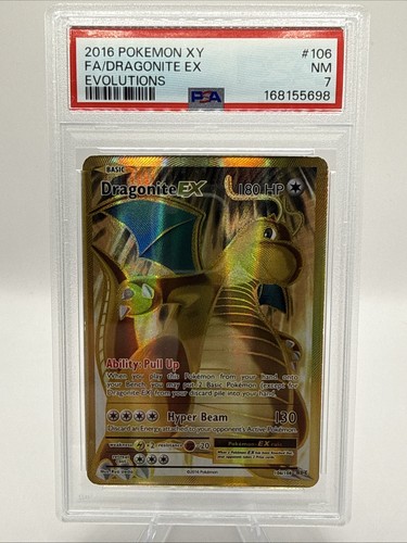 Dragonite-EX graded PSA 7 for sale on eBay