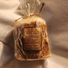 Warm Glow Candle Co. Pomarańczowa wiosna ręcznie zanurzona w Indianie, NOWA