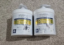 (2-Pack) ADVANCED CLINICALS Spa Size RETINOL Anti-Aging ADVANCED FIRMING CREAM