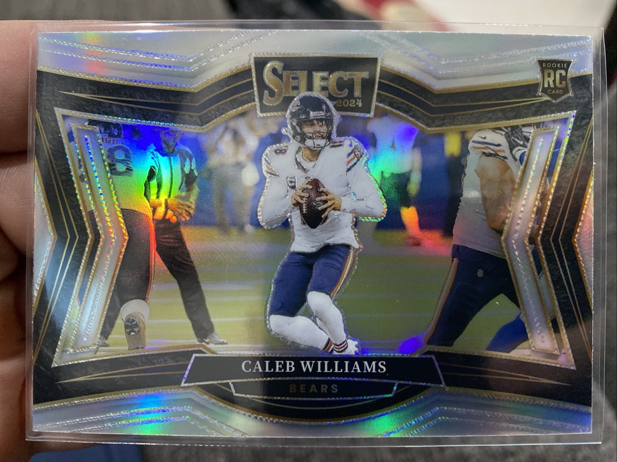 2024 Panini Select #477 Caleb Williams Rookie Field Level Silver