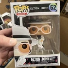 🔥Funko Pop! Rocks: ELTON JOHN GREATEST HITS #62 VAULTED PROTECTOR🔥