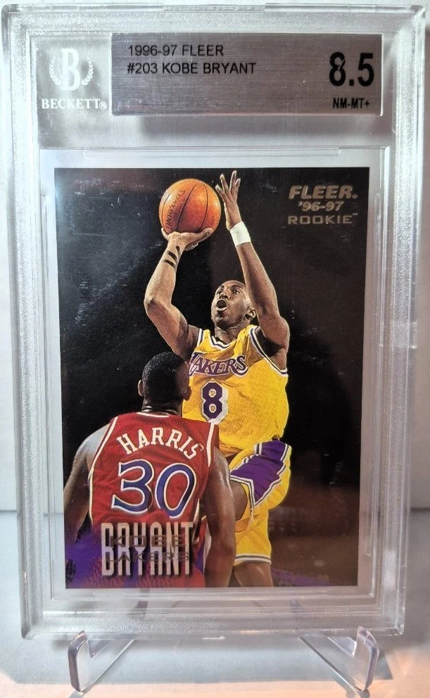 Kobe Bryant 8.5 Graded Basketball Rookie Sports Trading Cards