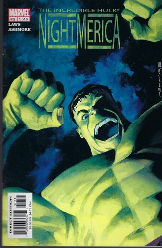 Hulk NightMerica (Marvel-2003) #1 Brain Ashmore - Painted