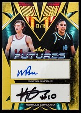 Matas Buzelis Kamilla Cardoso Auto 13/15 2024 Leaf Futures Chicago Double Down