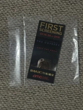 COMMEMORATIVE TICKET OPENING NIGHT THE ODYSSEY 70MM IMAX CHRIS NOLAN CITYWALK