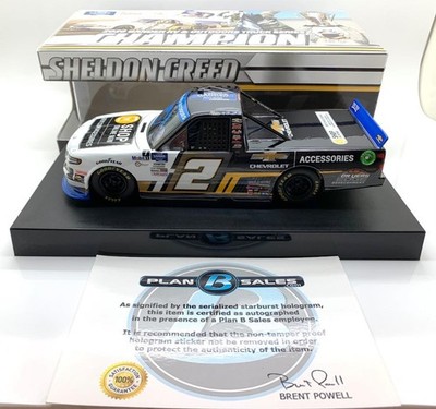 LIONEL RACING NASCAR Sheldon Creed #2 Chevy Liquid LTD 1/24 Autogramm 24