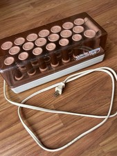 Vintage Conair Cushion Curl 20 Hot Rollers With Clips