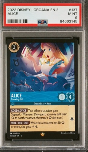 Alice - Growing Girl graded PSA 9 for sale on eBay