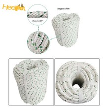 3/7"x150' Double Braid Rope Nylon Arborist Bull Rope Rigging Line Sailing Rope