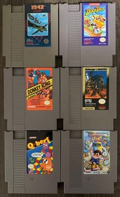 NES Game Lot (24) Authentic & Tested &ndash; Mario Bros, Contra, Kirby, Clu Clu Land