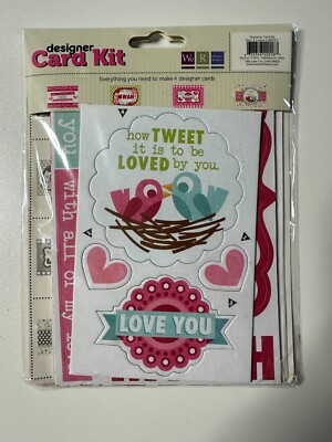 We R Memory Keepers Designer Card Kit-Everything You Need to Make 4 Cards