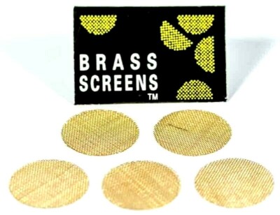 5 BRASS 5/8'' Pipe Screens Filters .625'' 20mm 5/$1.29 *DISCOUNTS* USA SELLER