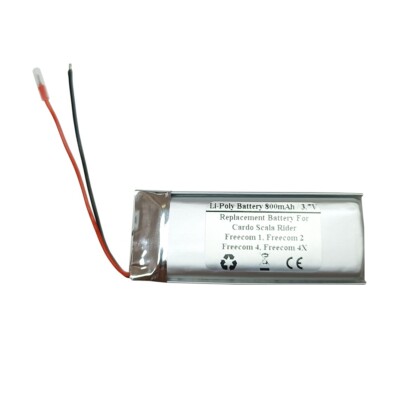Battery for Cardo Scala Rider Freecom 1, Scala Rider Freecom 2, Freecom 4, 4X