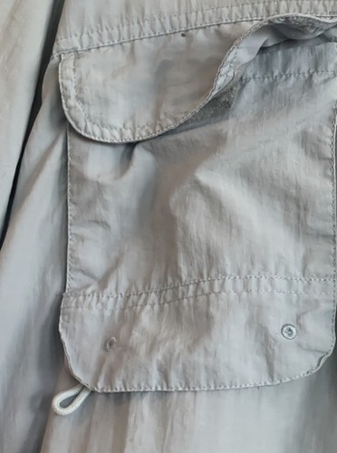 Bimini Bay Outfitters Ltd Men’s L Vented Fishing Button Down Shirt Light Blue - Picture 13 of 20