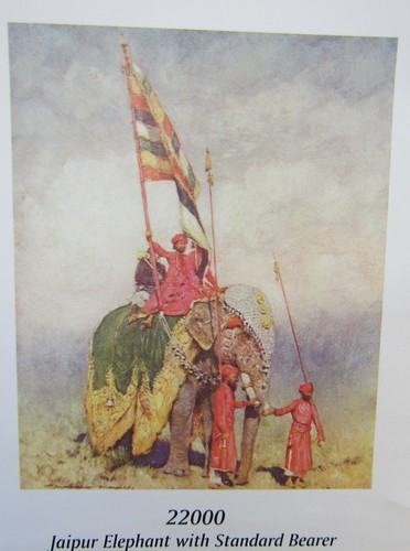 BRITAIN’S DELHI DURBAR 22000 JAIPUR ELEFANT mit ZERTIFIKAT. 4 STÜCK TOP! - Bild 8 von 8