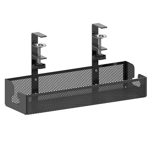 Under Table Cable Management Trays Wire Cord Organizer Home Storage Accessories - Picture 12 of 13