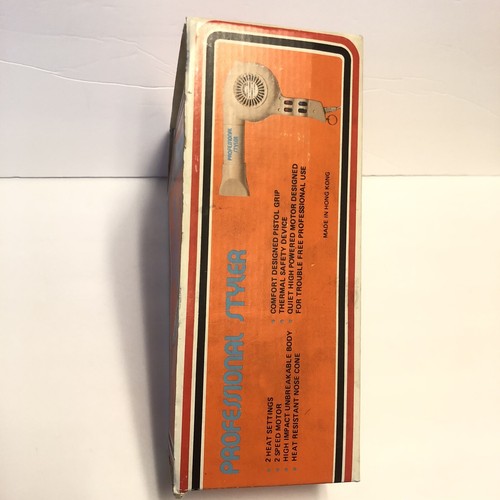 VINTAGE Memex Blow Dryer Professional Hair Styler Pro Hair Dryer 2000 W - Picture 4 of 6
