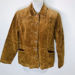 jaqueta feminina de camurça