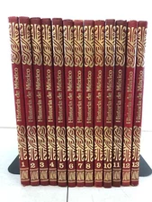 Historia de Mexico,13 volumes, 1978,Savat Mexicana de Ediciones, Spanish ESet-15