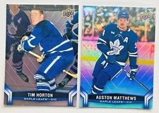 2023-2024 TIM HORTONS HOCKEY CARDS UD BASE SET SP INSERTS U PICK FINISH YOUR SET