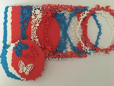 Stanzformen Spitzenrahmen Kartenherstellung Topper Verzierungen Handwerk Scrapbooking