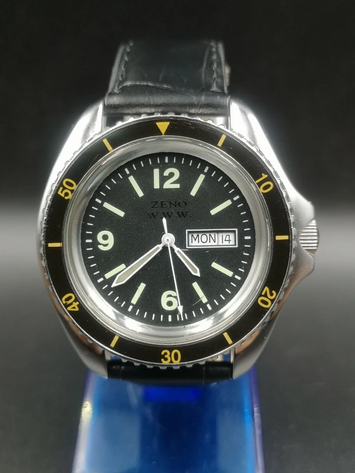 Vintage and Rare ZENO W.W.W Men’ s quartz watch. Military style watch. - Image 2 of 4