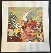 John Dyer Baizley Cursed Architects of Troubled Sleep Painting HPM 1/1 Baroness