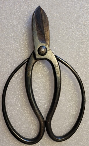 Rare Vintage Hallmark Japanese Hand Forged Bonsai Scissors T.Z.Shiota