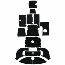 Yamaha SR 210 06-07, AR210 06-10 Elite Traction Mats Foot Pad 130BE906 BlackTip