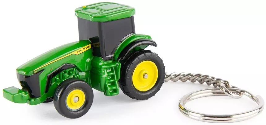 Britains Tomy 45746 John Deere 8R 410 Tractor Keychain Keyring New
