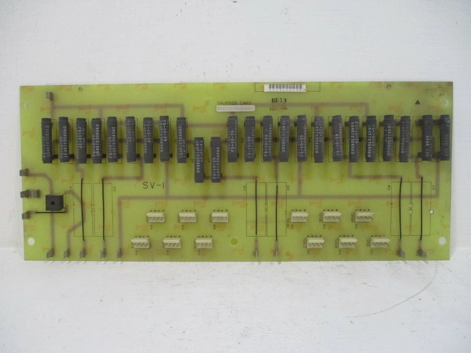 General Electric Fanuc 531X126SNDAAG2 SV-1 Snubber Card Board PLC GE PC PCB 531X - Image 2 of 4