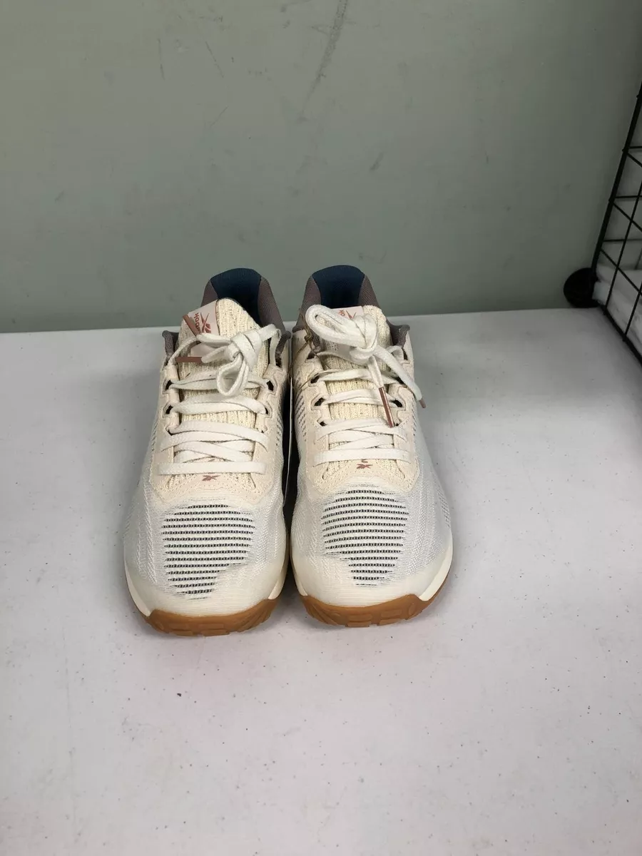 Reebok Women s Nano X1 Cross Trainer Size 8M G58174 Off White Green Blue