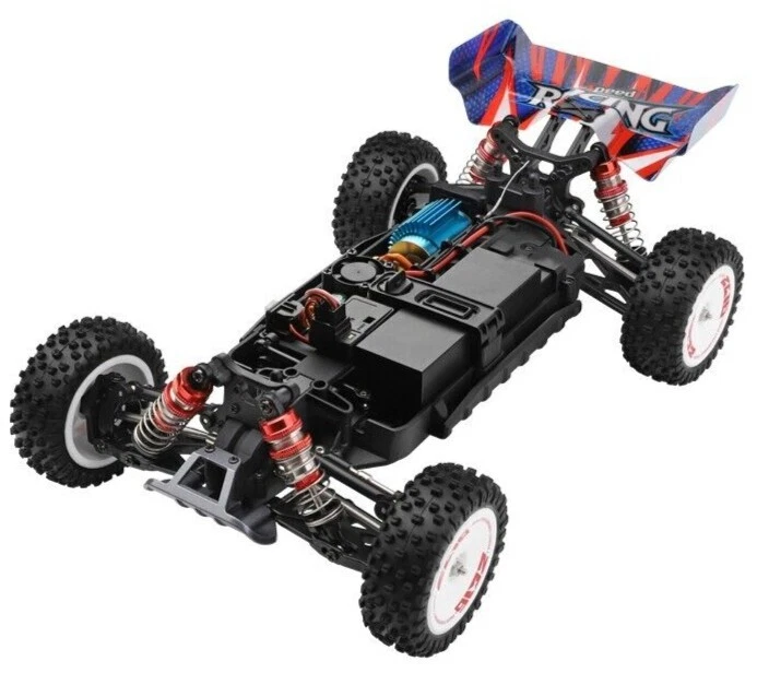 NEW WLtoys 124008 1/12 4WD 2.4G 60km/h High Speed Brushless Motor RC Racing Car - Image 3 of 4