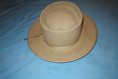 Vintage 1950's Stetson Open Road Men's Hat - 6 3/4 w/Original Box