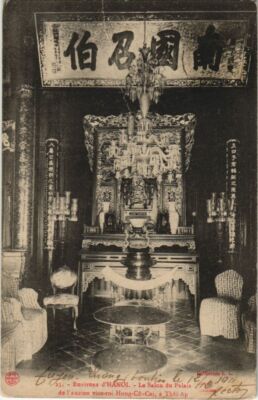 CPA AK VIETNAM Palais de l'Ancien Vice-Roi Hong-Co-Cai a Thai Ap (1068098)