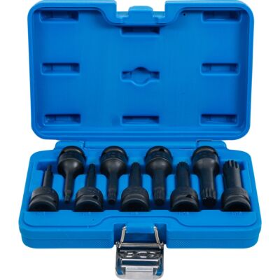 BGS Kraft Biteinsatz Set Innenvielzahn M4 - M16 1/2 Schlagschrauber Vielzahn XZN
