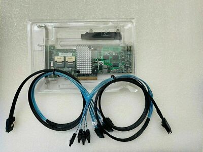IBM ServeRAID M5014 256MB SAS/SATA RAID Controller 256MB +8087 to (4)7 -Pin SATA