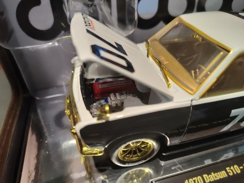 NIB M2 MACHINES 1970 DATSUN 510 #70 ***CHASE*** "WILWOOD RACING" 1:24 DIE-CAST - Picture 15 of 19