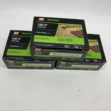 New unopened Box Prime Source 10HGBX1 10D, 3" Galvanized Box Nail 3 Boxes