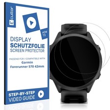 2x Pellicola protettiva 3D opaca per Garmin Forerunner 570 42mm Flessibile