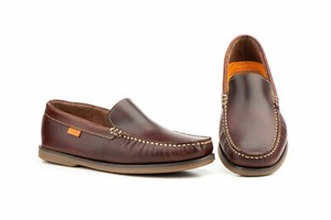 Bateau Mocassins Homme Cuir Marron Bleu Marine Taille 39 40 41 42 43 44 45 46 | eBay