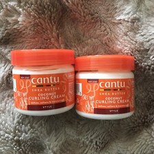 2 Pack Cantu Shea Butter Coconut Curling Cream 2 oz each