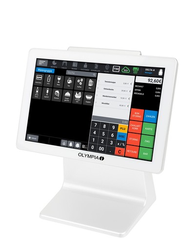 Olympia TS10 Allrounder Touch Scan Handel Gastro weiß - Picture 2 of 3