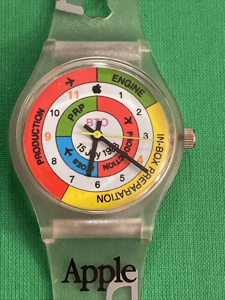 1998 APPLE Computers SWATCH WATCH BTO Mac G3 PRODUCTION TEAM promo