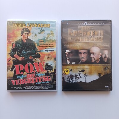 P.O.W. Die Vergeltung + Die Rückkehr der Wildgänse, David Carradine DVD NEU OVP